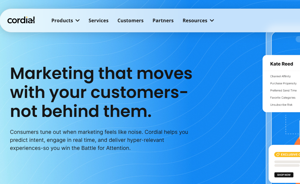 AI-Powered Email Marketing — Cordial